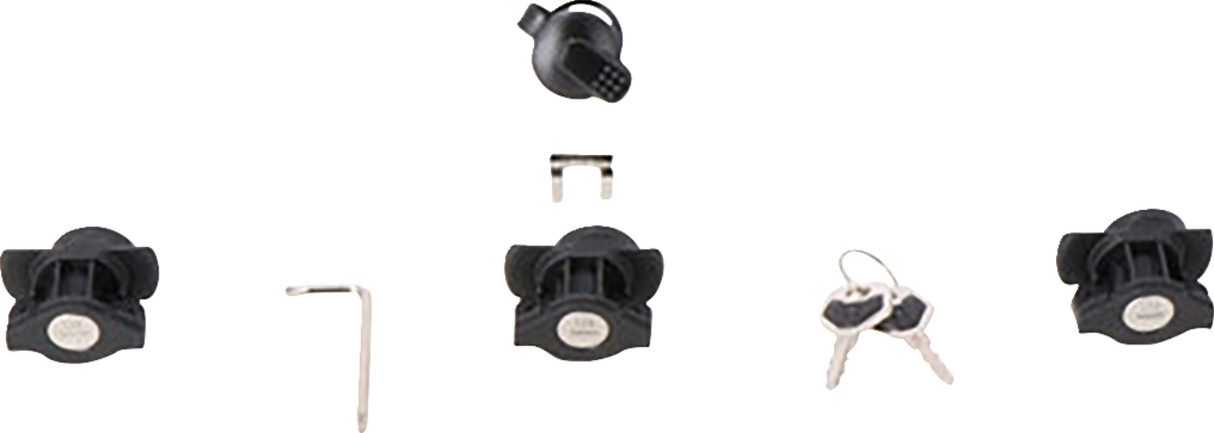 SW-MOTECH DUSC Lock Set - 3 Locks + 1 TRAX Lock Set LOC.00.745.10100