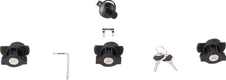 SW-MOTECH DUSC Lock Set - 3 Locks + 1 TRAX Lock Set LOC.00.745.10100