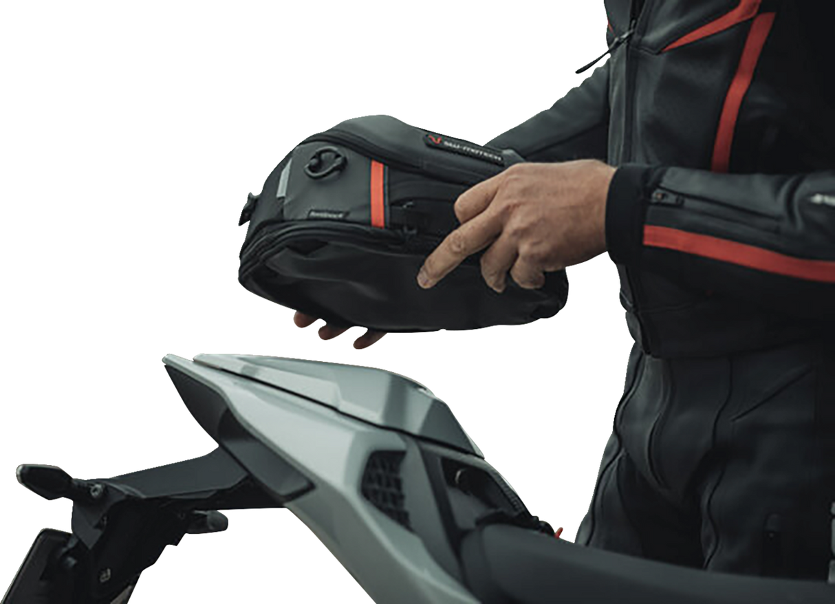SW-MOTECH PRO Roadpack Tail Bag - 8 to 14 Liter - Black/Anthracite BC.HTA.00.307.30000