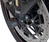 SW-MOTECH Axle Sliders - Front - Set - Triumph 800/1050/1200 - Yamaha 700 - Himalayan STP.11.176.10001/B