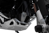 SW-MOTECH Engine Guard Extension - Front - Black/Silver - BMW - 1200/1250 MSS.07.781.10100/B