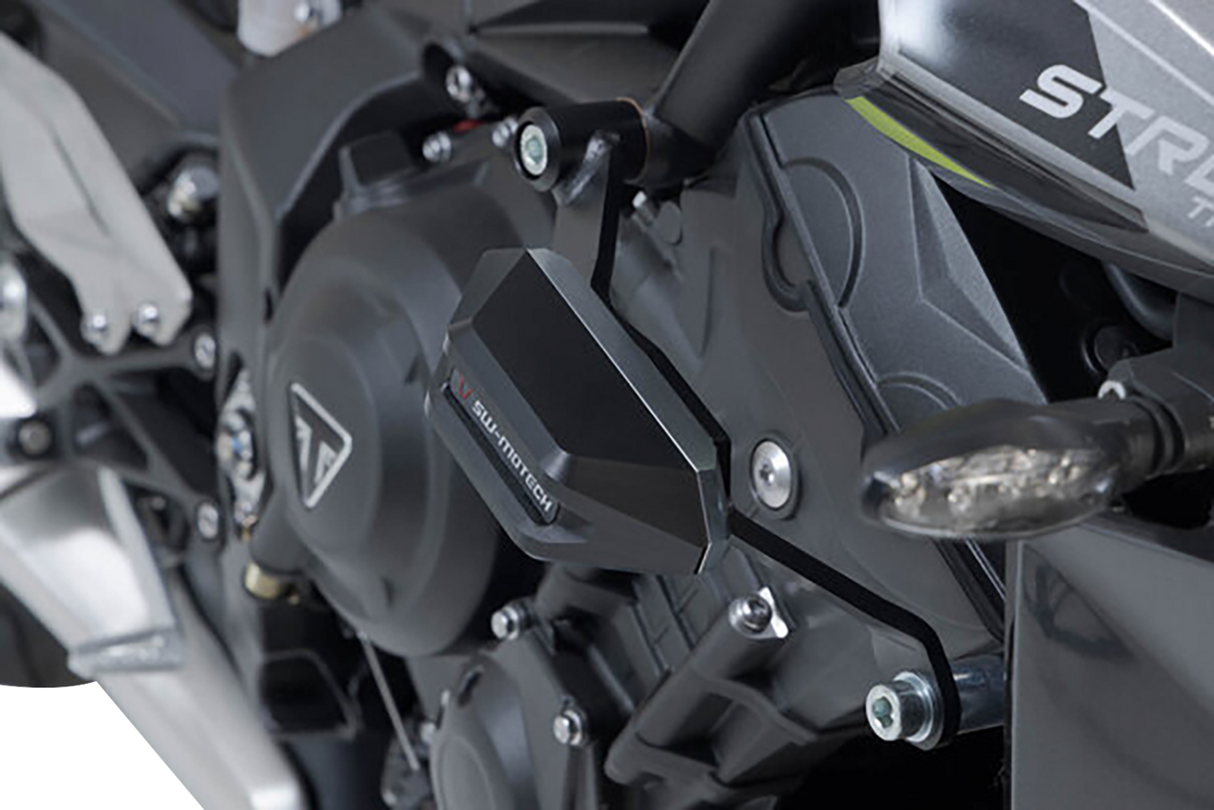 SW-MOTECH Frame Slider Kit - Triumph - Street Trple 675/RX | 765 R/RS/S/Moto2 Edition STP.11.590.10400/B