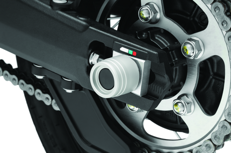 Kuryakyn Rear Axle Slide CRF1000L/Adventure Silver - Cycle City Outdoors