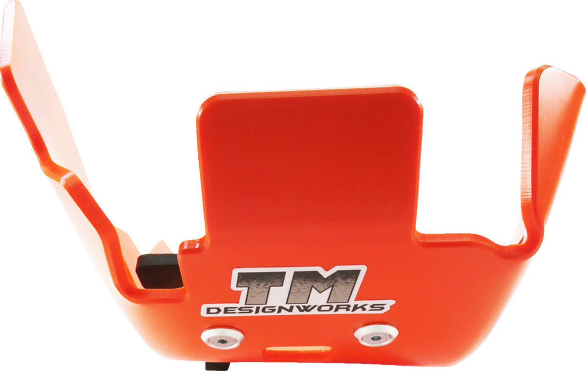 T.M. Designworks KHLG-258-OR Skid Plate - Orange - Gas Gas | Husqvarna | KTM | Adventure/Off-Road
