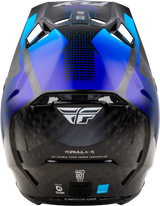 Yth Formula S Carbon Protocol Helmet Black Carbon/Blue Yl - Cycle City Outdoors