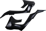 Cycra 1CYC-1871-12 Powerflow Shrouds - Black - Kawasaki - KX '19-'23 | Off-Road