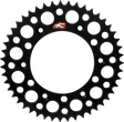 RENTHAL Rear Sprocket - Aluminum - 46 Tooth - Black 224U-520-46GPBK