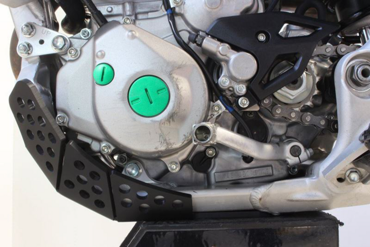 Axp Racing AX1517 Skid Plate - Black - Kawasaki - KX '19-'23 | Off-Road