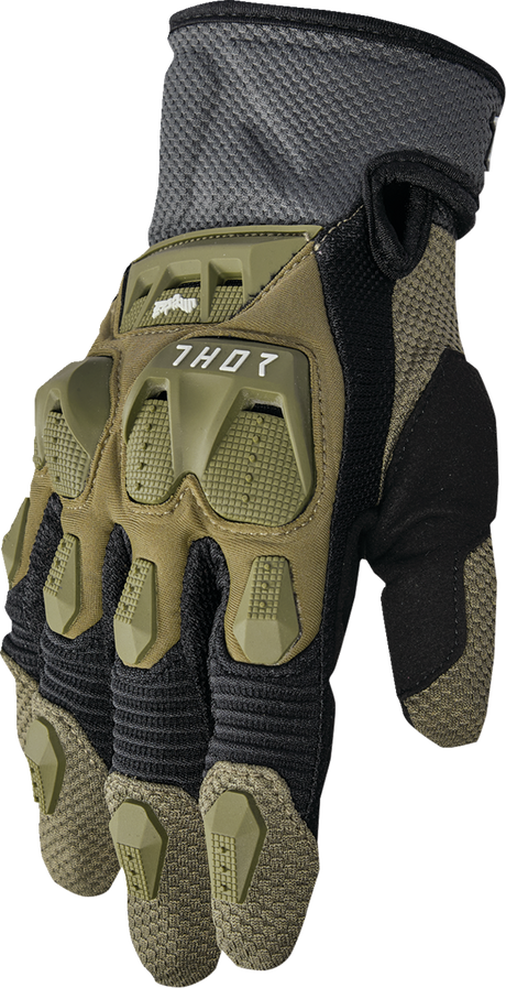 THOR Terrain Gloves - Army/Charcoal - 3XL 3330-8255