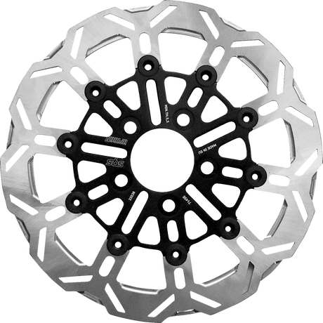 SBS Brake Rotor Designed by Kodlin, Rear - 7145E (Harley-Davidson FXDB Street Bob / FXDF Fat Bob / FLD Switchback 2004–2025)