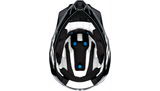 100% Trajecta Bicycle Helmet - Fidlock - Black/White