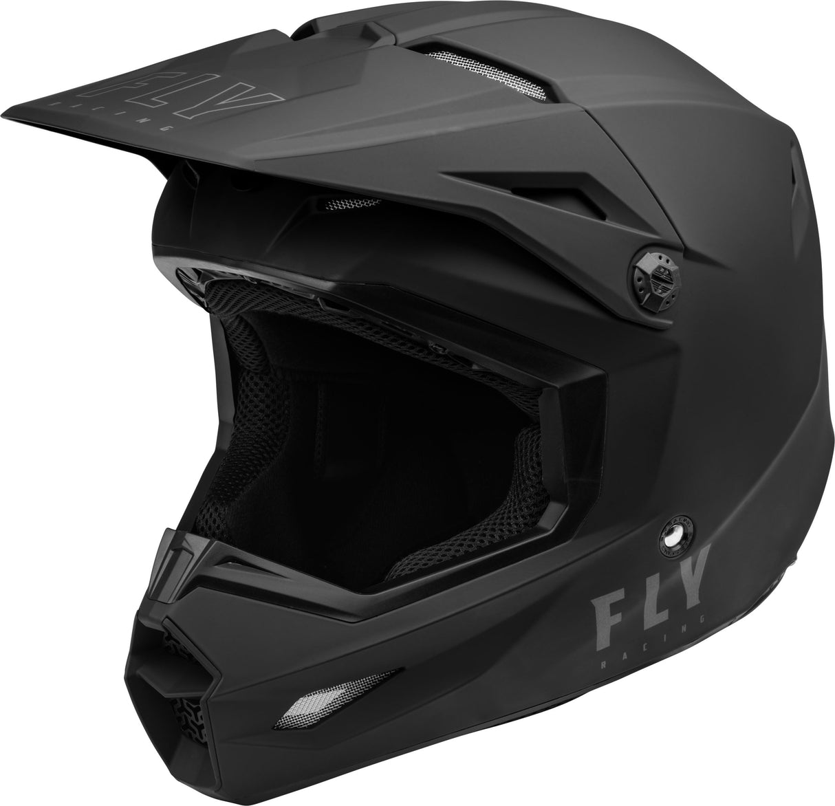Fly Kinetic Lite Helmet Solid Matte Black