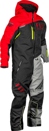 Fly Racing - Cobalt Shell Sb Monosuit Black/Red 2x