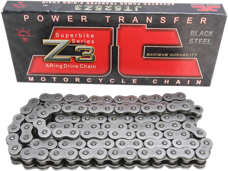 JT CHAINS 525 Z3 - Heavy Duty Drive Chain - 118 Links JTC525Z3-118RL