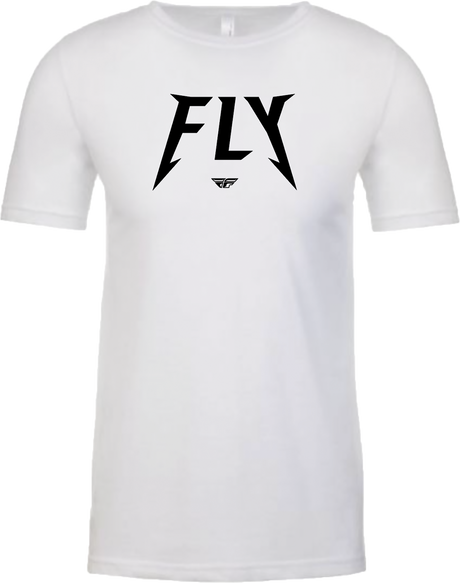 Youth Fly Master Tee White Yl - Cycle City Outdoors