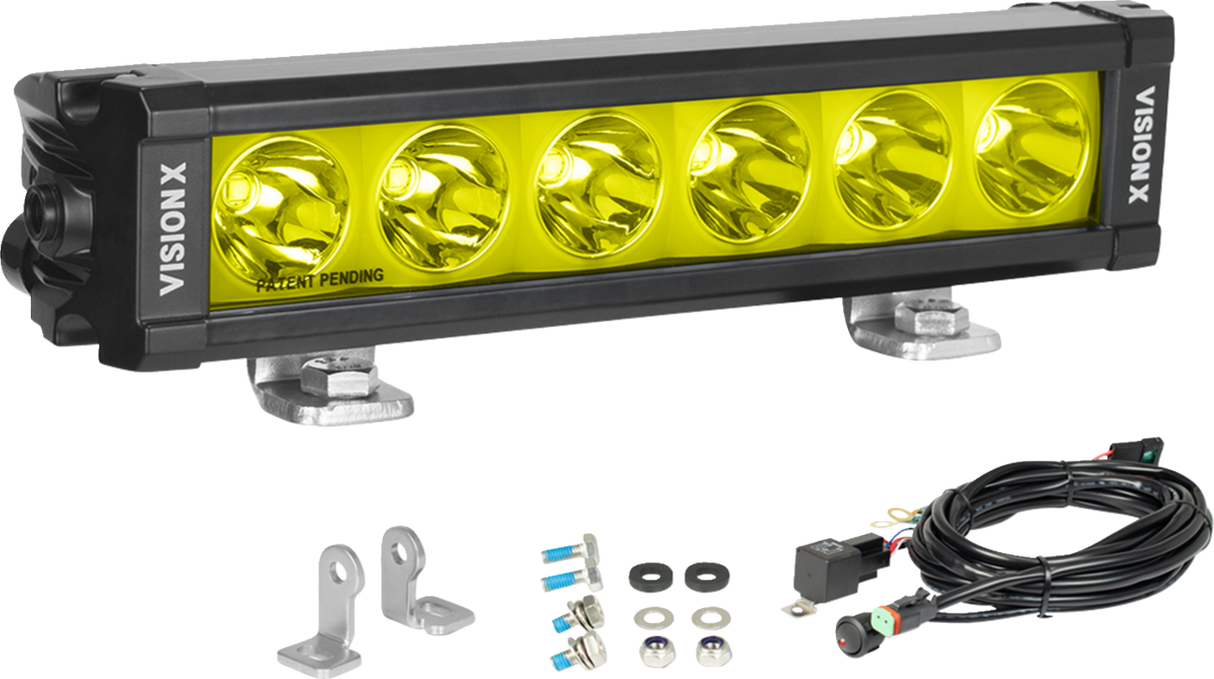 Vision X Light Bar - XPL - 9" - LED - Selective Yellow Lens 9946436