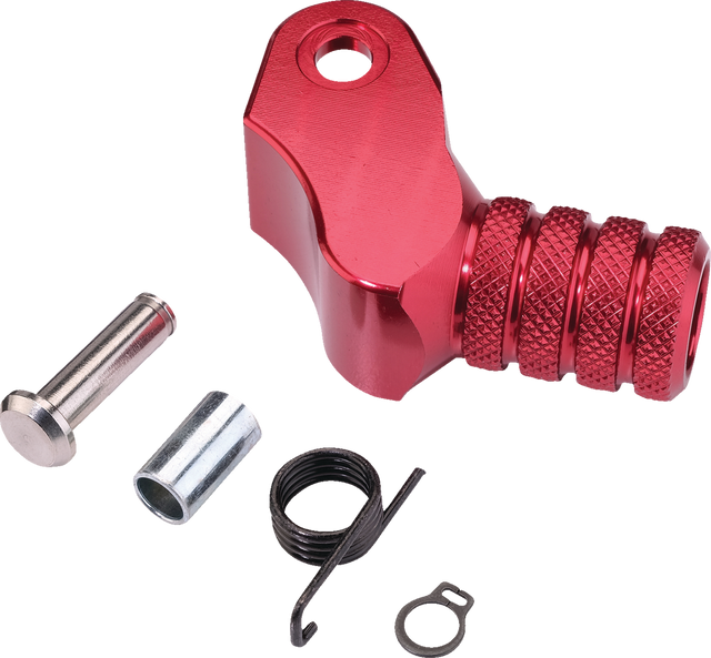 MOOSE OFFROAD Knurled Shift Lever Tip - 20 mm - Red 81-0000-10-10