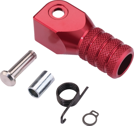 MOOSE OFFROAD Knurled Shift Lever Tip - 0 mm - Red 81-0000-02-10