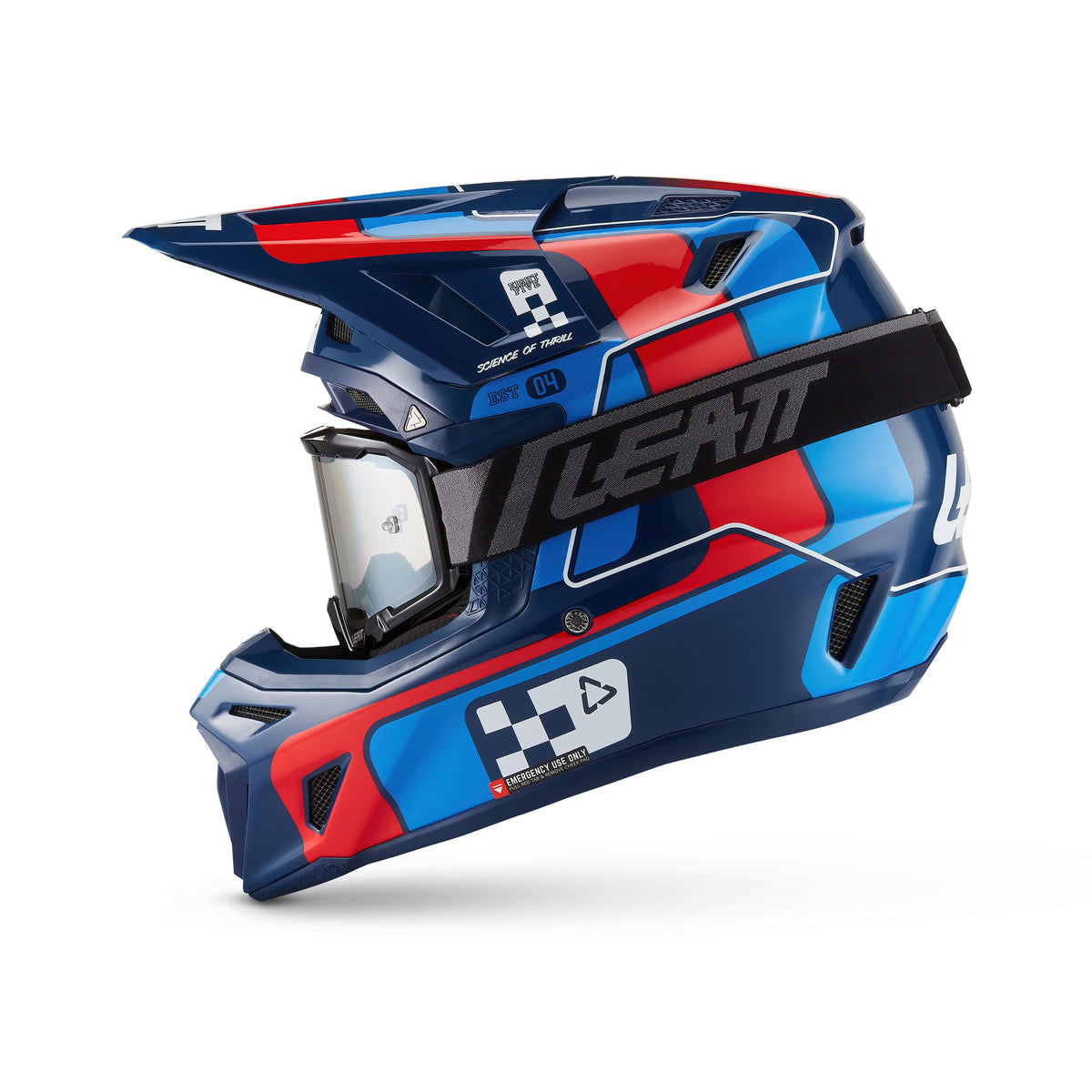 Leatt Moto 8.5 | Composite Off-Road Helmet Kit | Velocity 5.5 Goggles