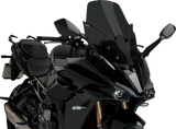 Puig Hi-Tech Parts 21342F Touring Windscreen - 21-1/2" - Dark Smoke - GSX-S1000 | Street