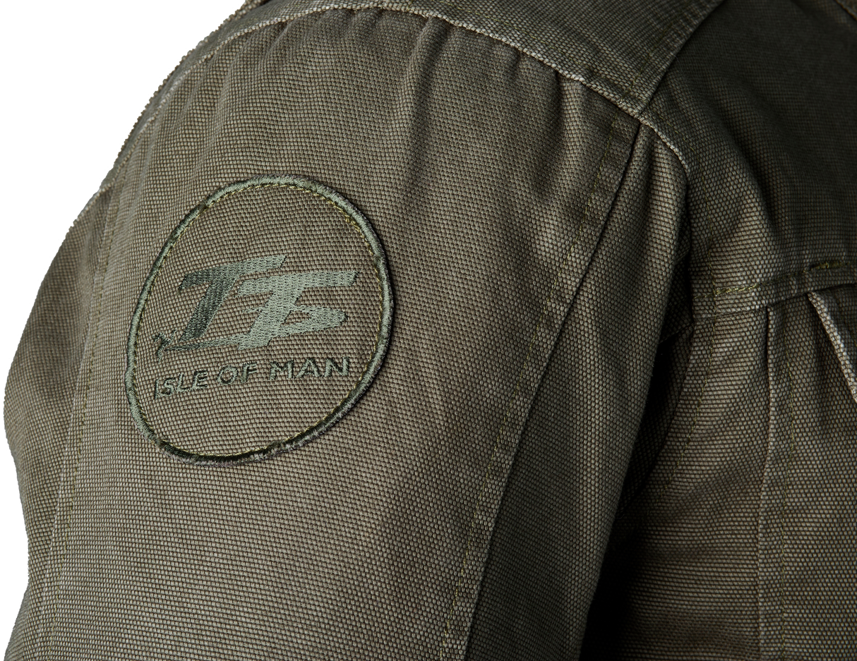 Iom Tt Crosby 2 Ce Jacket Olive Textile Md