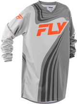 Youth F 16 Jersey Grey/Orange Yxl - Cycle City Outdoors