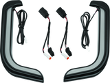 Kuryakyn Tracer LED Fairing Lower Accents Black - Cycle City Outdoors