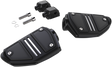 Ciro Twin Rail Footpeg - With Mount - Black - Softail 61426 - Cycle City Outdoors