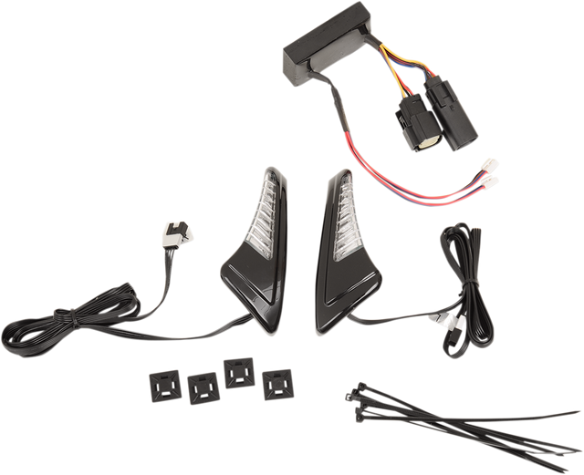 Ciro Light Kit for Tour-Pak? - Snakeyes? - Black 40017 - Cycle City Outdoors