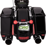 CIRO Filler Panel Light - Clear Lens - Red/Amber LEDs - Black 40023