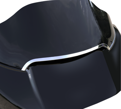 Ciro Windshield Center Light Trim - Chrome 11052 - Cycle City Outdoors