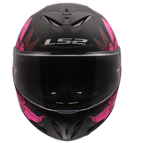 LS2 Rapid III Motorcycle Helmet Poppies