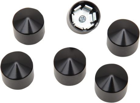 Ciro Caps - Peaked - Rocker Box - Black 70008 - Cycle City Outdoors