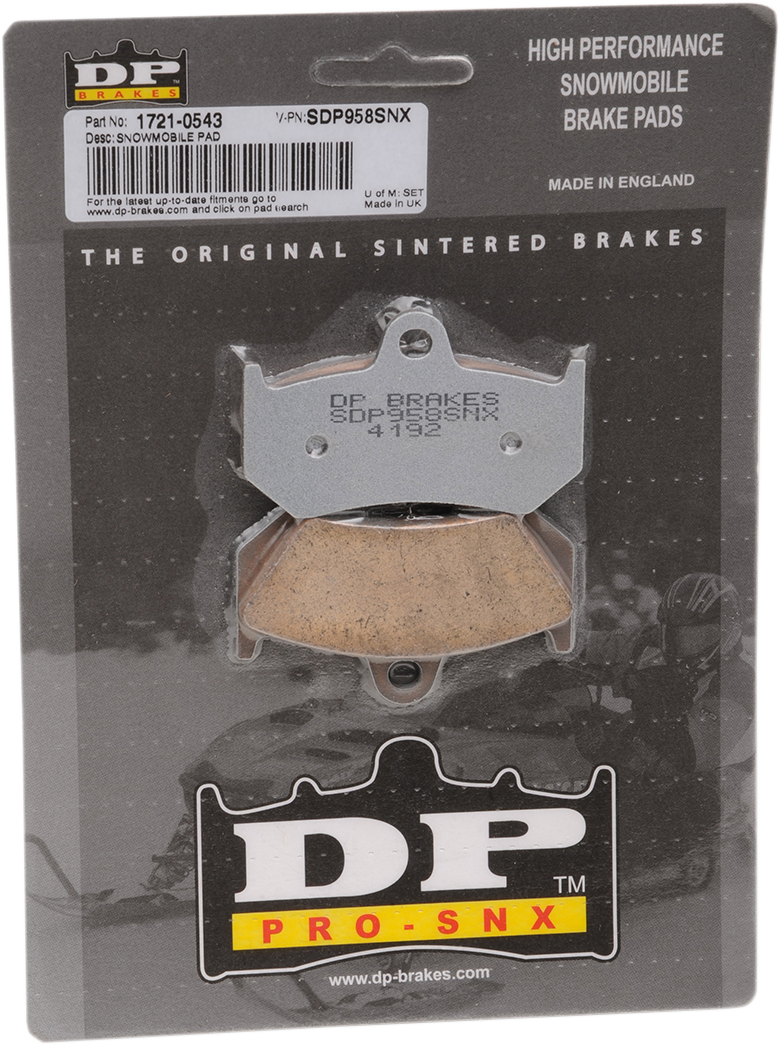 DP BRAKES HH+ Brake Pads - SDP958SNX SDP958SNX - Cycle City Outdoors