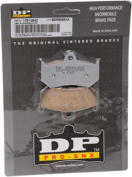 DP BRAKES HH+ Brake Pads - SDP958SNX SDP958SNX - Cycle City Outdoors