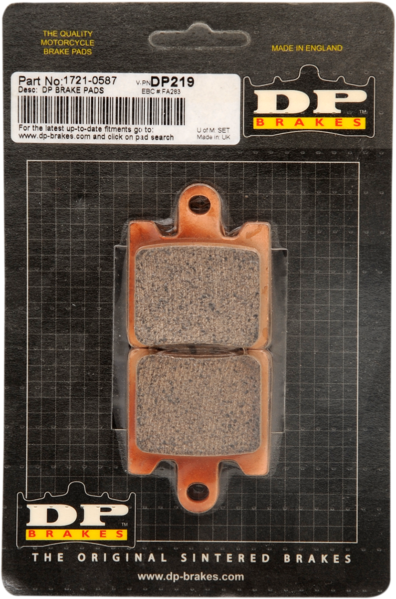 DP BRAKES Standard Brake Pads - Burgman DP219 - Cycle City Outdoors