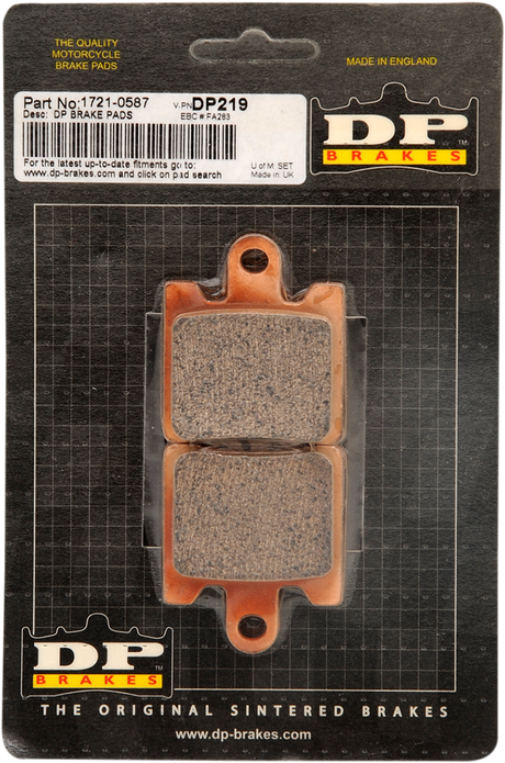 DP BRAKES Standard Brake Pads - Burgman DP219 - Cycle City Outdoors