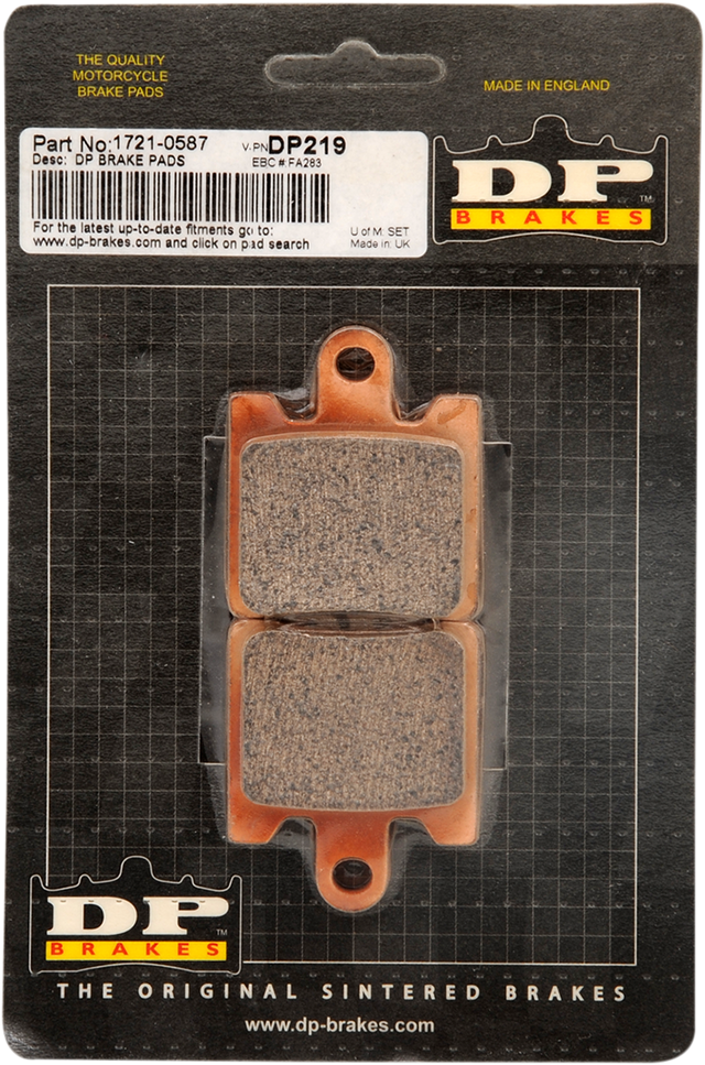 DP BRAKES Standard Brake Pads - Burgman DP219 - Cycle City Outdoors
