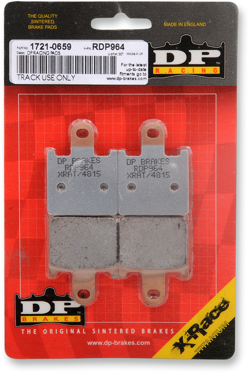 DP BRAKES RDP Racing Brake Pads - ZX-14R RDP964 - Cycle City Outdoors