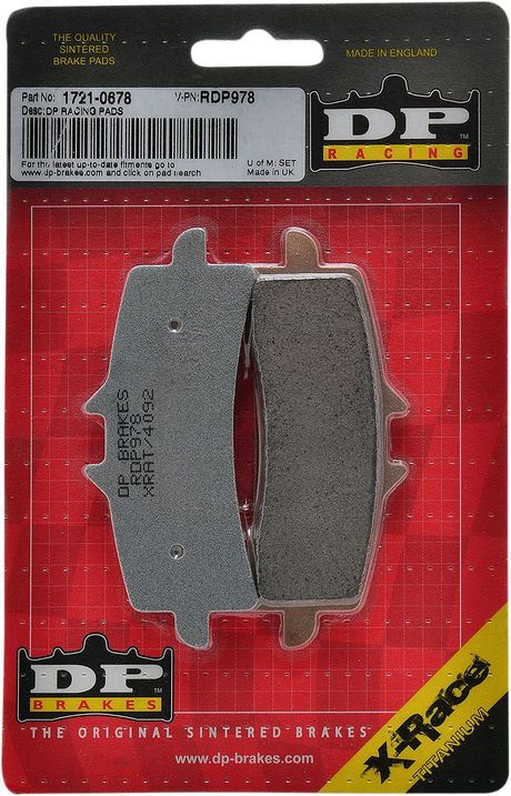DP BRAKES RDP Racing Brake Pads RDP978 - Cycle City Outdoors
