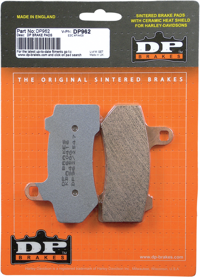 DP BRAKES Sintered Brake Pads - DP962 DP962 - Cycle City Outdoors
