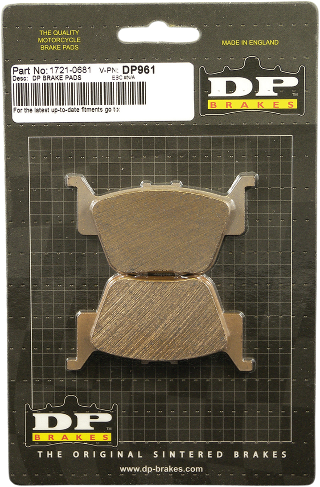 DP BRAKES Standard Brake Pads - Honda DP961 - Cycle City Outdoors