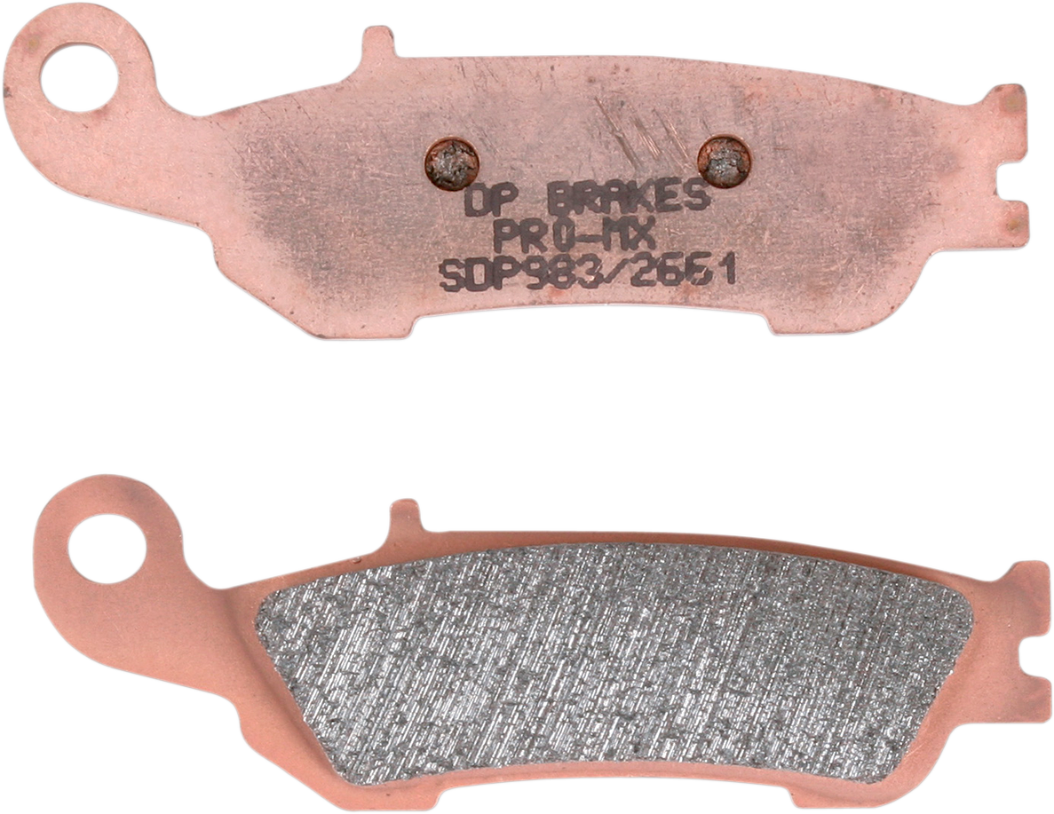 DP BRAKES Pro MX Sintered Brake Pads - SDP983 SDP983 - Cycle City Outdoors