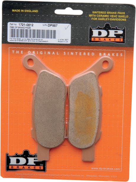 DP BRAKES Sintered Brake Pads - DP987 DP987 - Cycle City Outdoors