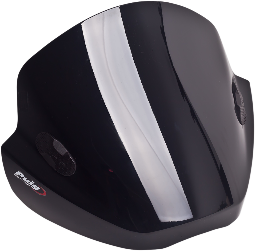 Puig Hi-Tech Parts 5022N Trend Windscreen - Black | Street