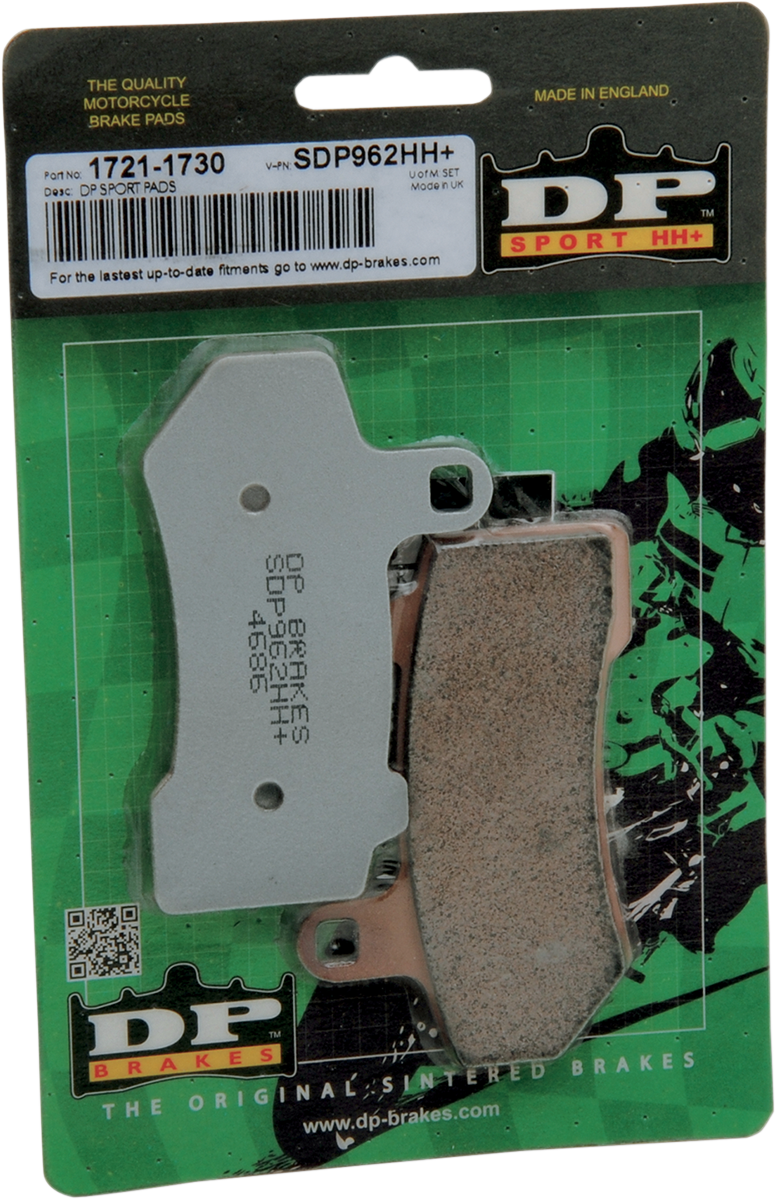 DP BRAKES Sintered Metal Brake Pads - Harley-Davidson - SDP962HH SDP962HH - Cycle City Outdoors