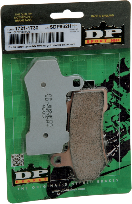 DP BRAKES Sintered Metal Brake Pads - Harley-Davidson - SDP962HH SDP962HH - Cycle City Outdoors