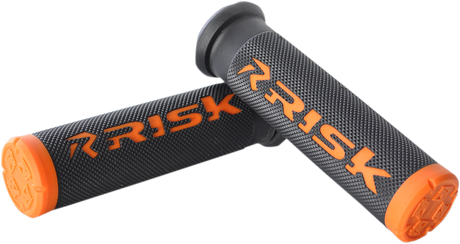 RISK RACING Grips - Fusion 2.0 - ATV - Orange 00292