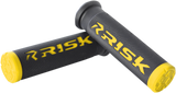 RISK RACING Grips - Fusion 2.0 - ATV - Yellow 00293