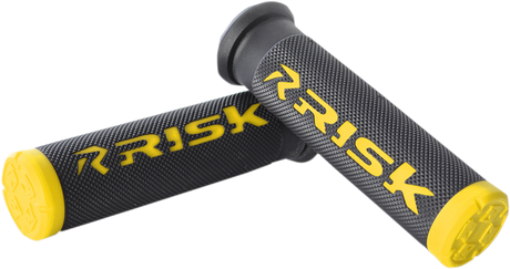 RISK RACING Grips - Fusion 2.0 - ATV - Yellow 00293